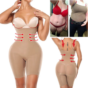 Women Full Body Waist Trainer Shapewear - enlightenedwellnessandhealth