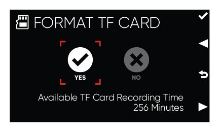 FAS-CAM Formatting Your TF Card