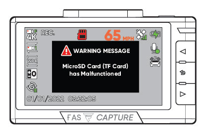 FAS-CAM Formatting Your TF Card