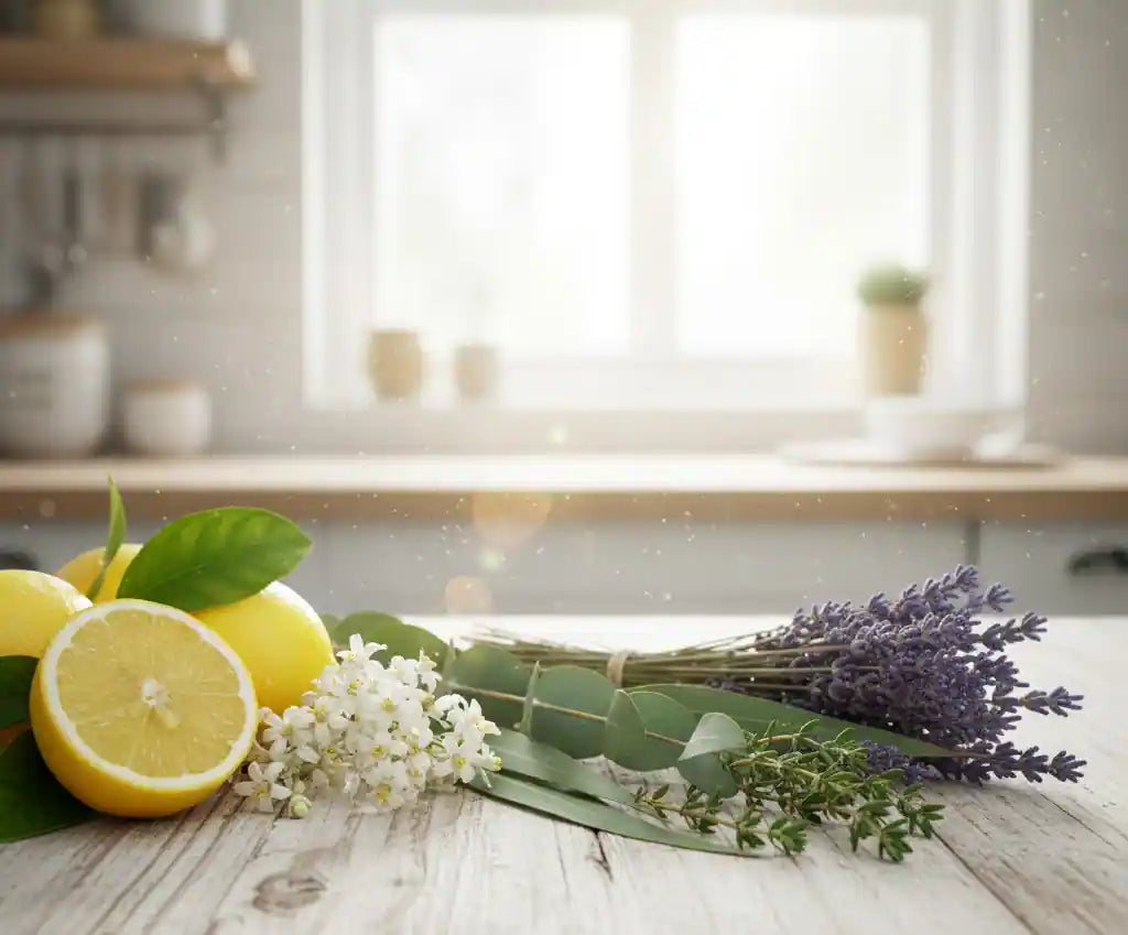 Ingredienti freschi: Limone, Eucalipto e Lavanda