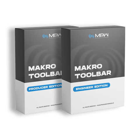 MPW MAKRO TOOLBARS for PreSonus Studio One