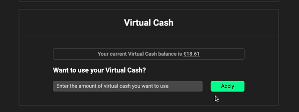 So löst du Virtual Cash Coupons bei Plugin Boutique ein: