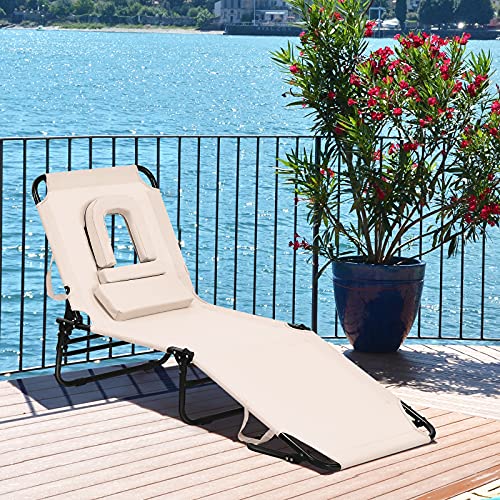 balcony tanning chair