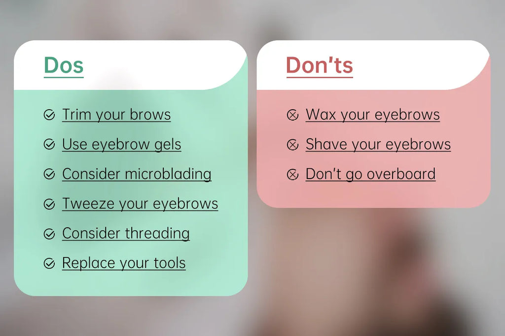 Dos and donts of men's eyebrow grooming