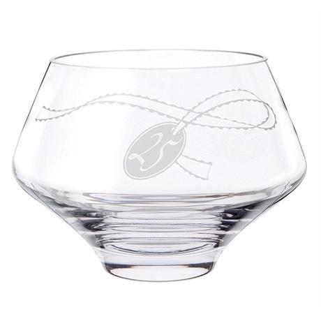 Dartington Celebrate Deep Bowl - Clear 25-Dartington Crystal-Anniversary & Special Occasions,Decorative Bowls,For Her,For Him