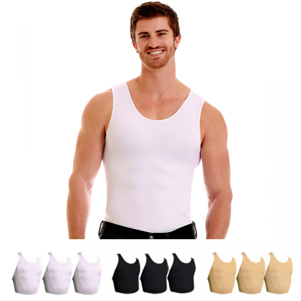 3 Pack Insta Slim Compression Muscle Tank  ISMS0003