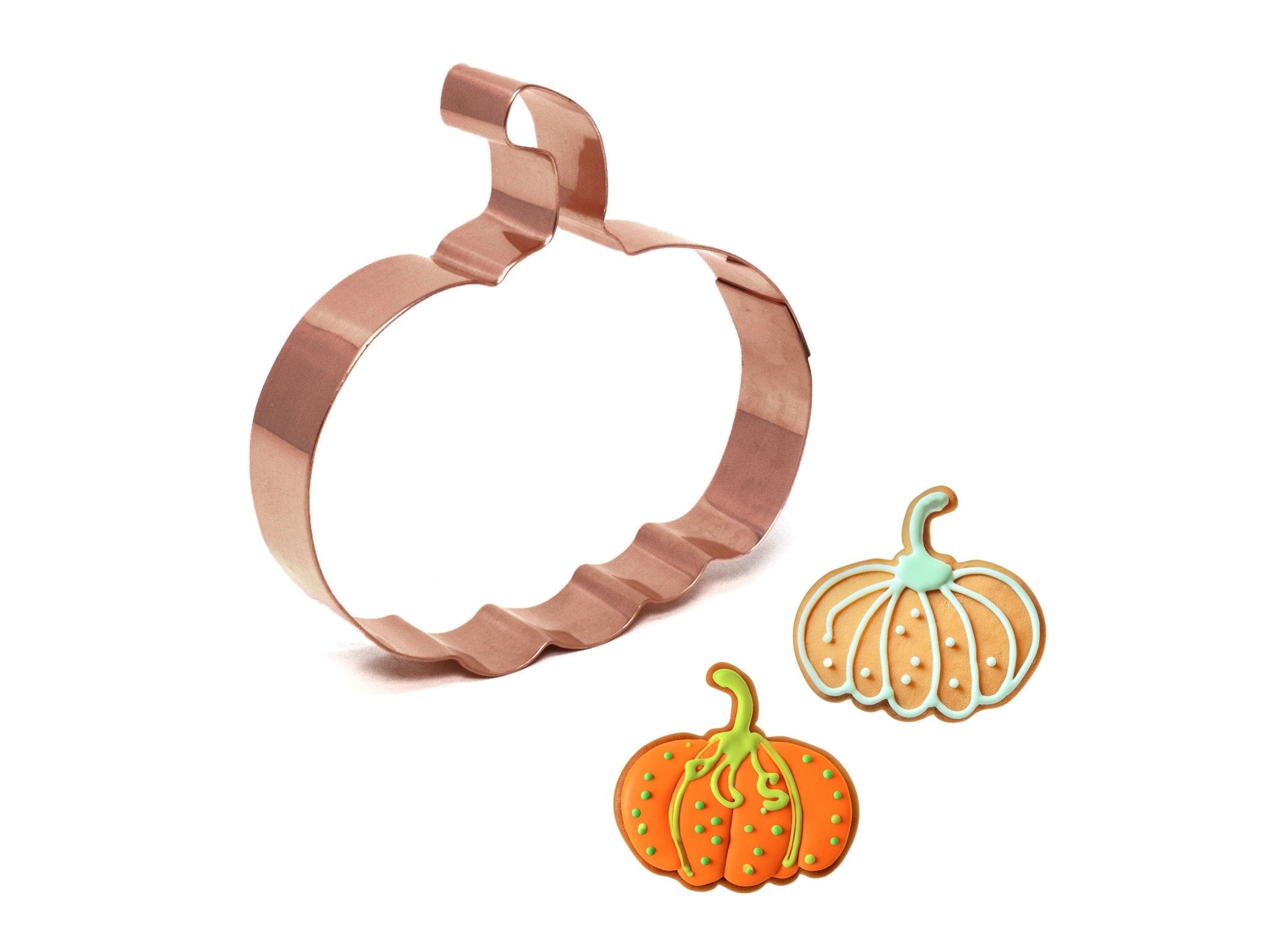 Handcrafted Small Thanksgiving Pumpkin Cookie Cutter