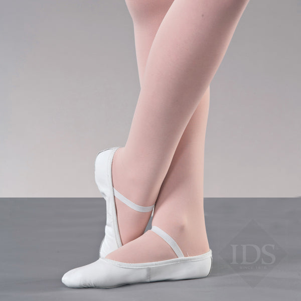 White leather ballet shoes – balletballet