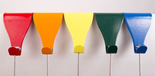 coloured picture rail hooks