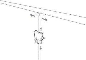 The basic principle of a picture hanging system