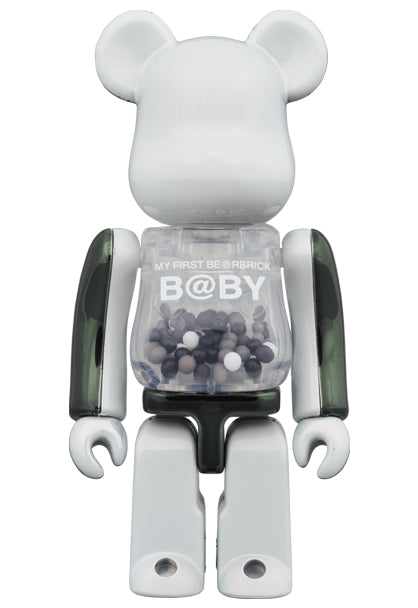 MY FIRST BE @RBRICK B @ BYBLACK & WHITE CHROME Ver. 100% & 400% 訂購後日本直送2星期到貨