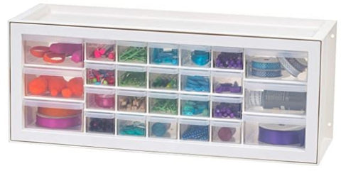 IRIS USA 26 bin small parts hardware organizer