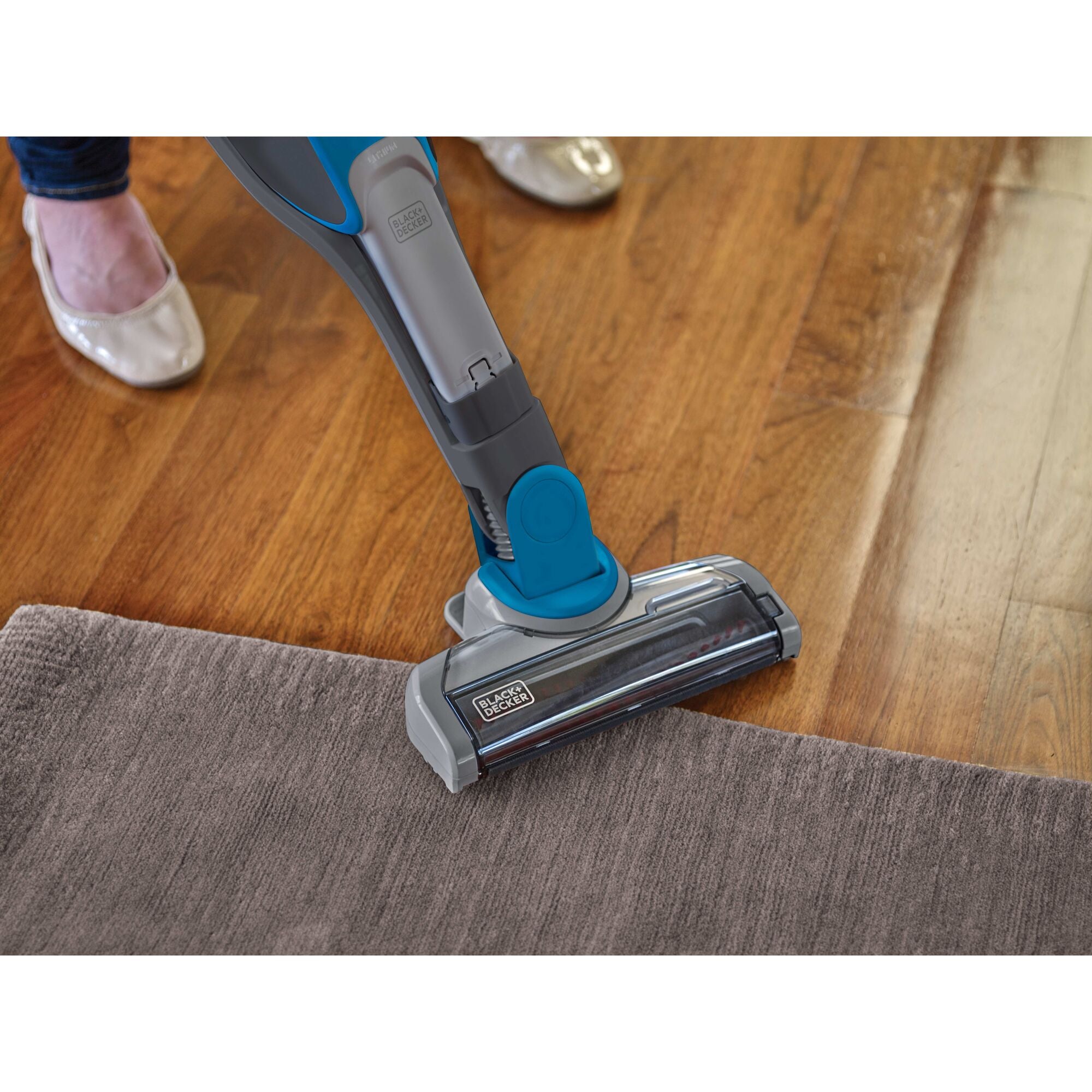 BLACK+DECKER 2-IN-1 Cordless Lithium Ion Stick + Hand Vacuum