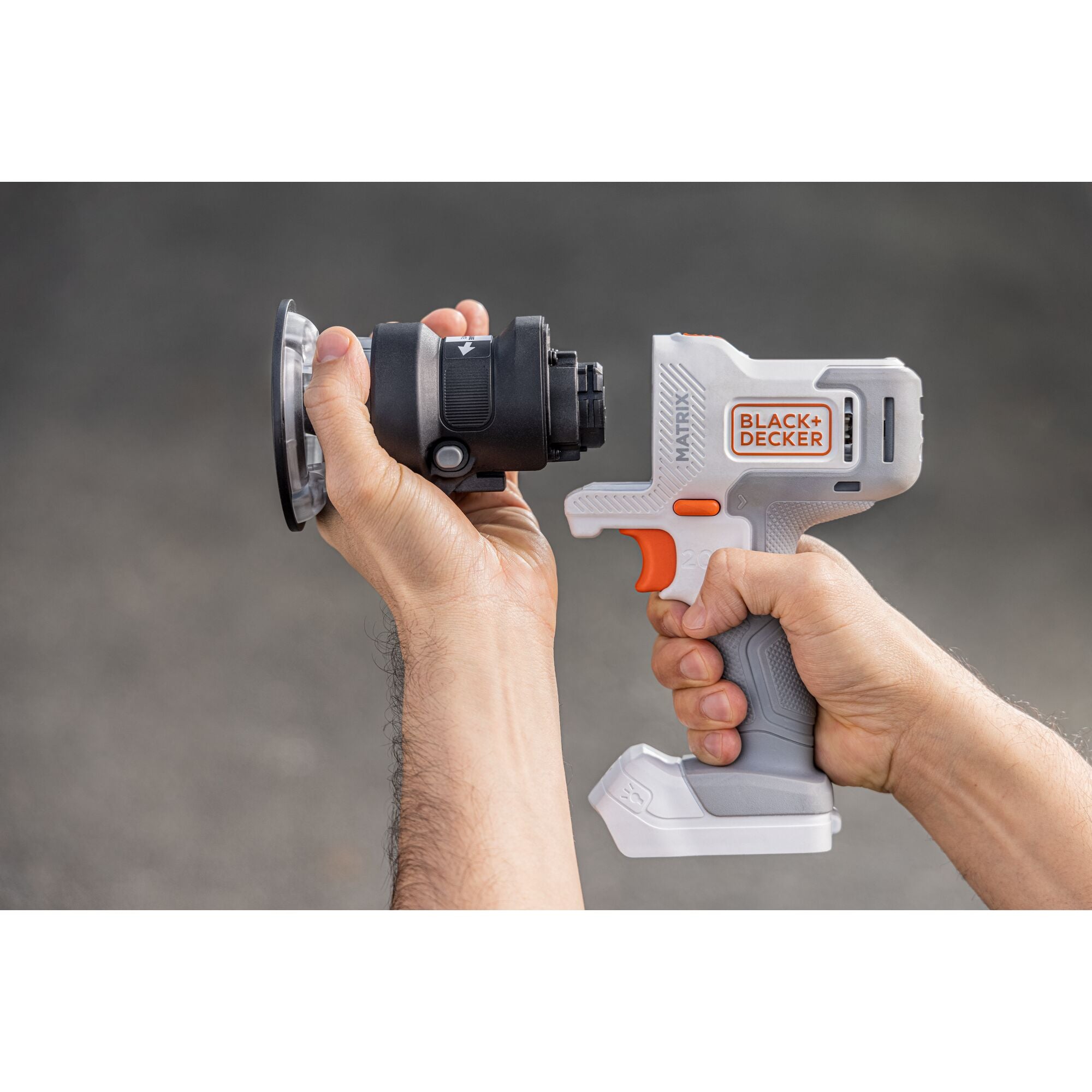 Black+decker 20V Max Matrix Cordless Combo Kit 6-Tool White and Orange (bdcdmt1206kitwc)