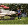 5.0 Amp 13 inch String Trimmer Edger being used by person to do garden work.
