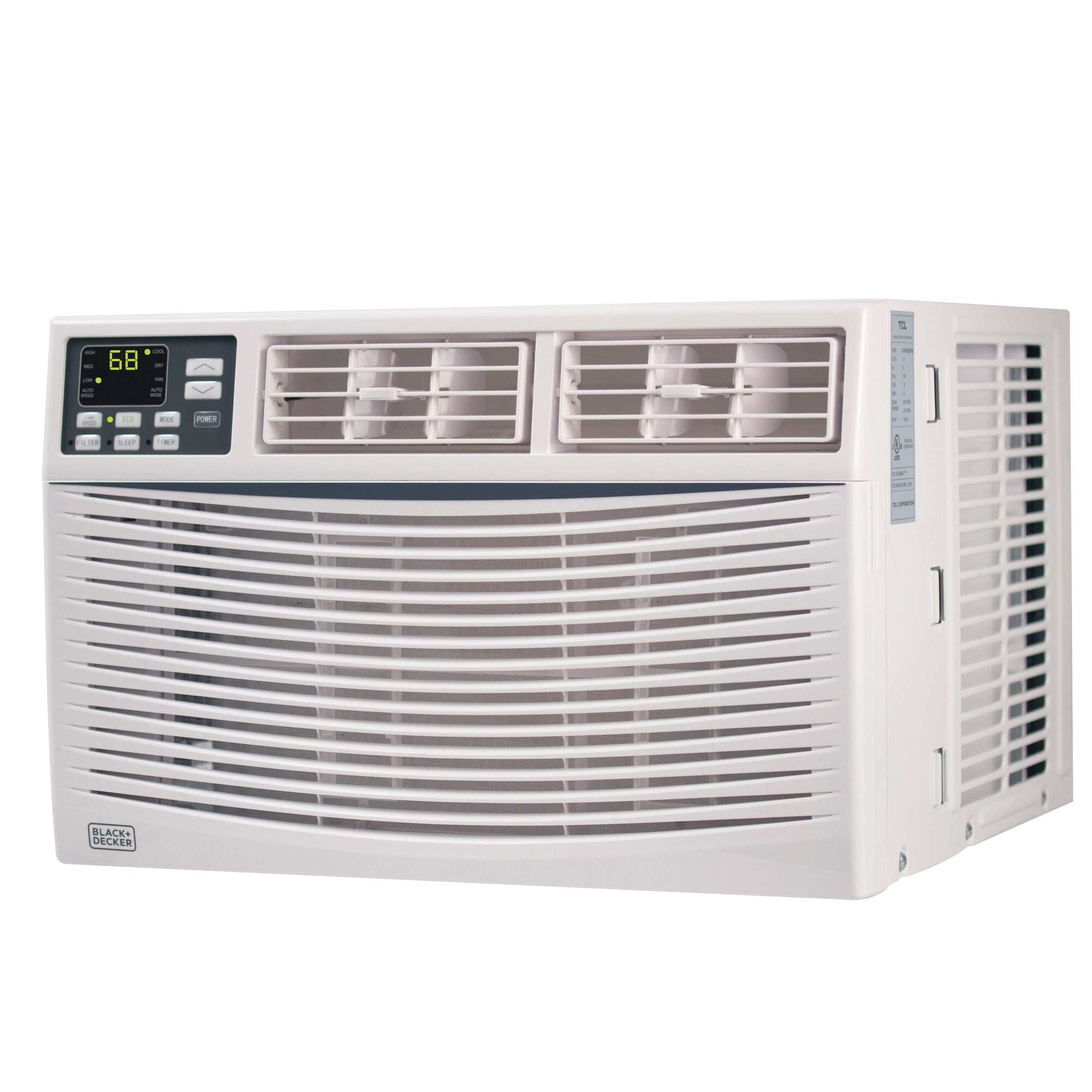 Black+decker BD12WT6 12,000 BTU Window Air Conditioner with Remote in White