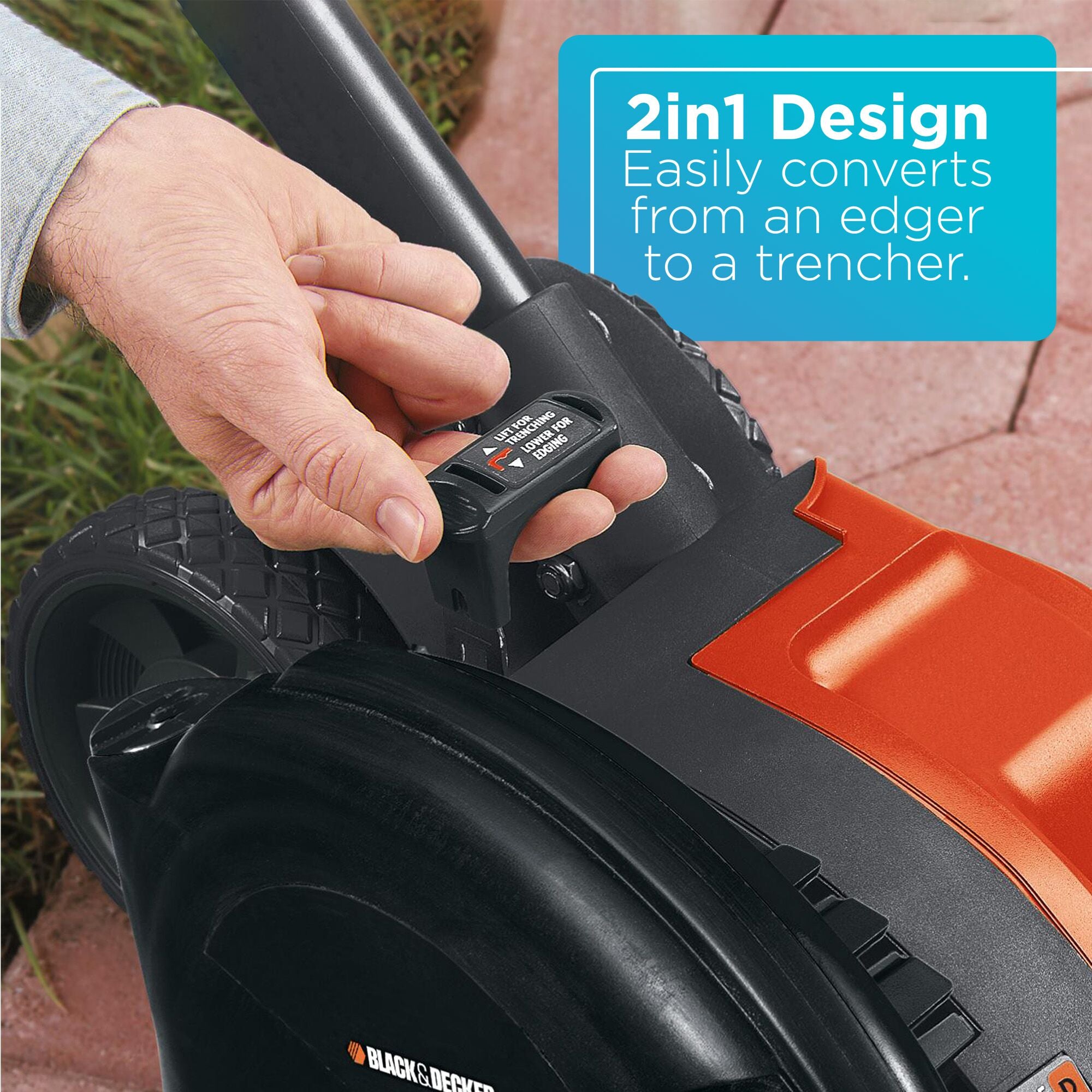 Black and Decker Edger and Trencher, 2-In-1, 12-Amp - tools - by