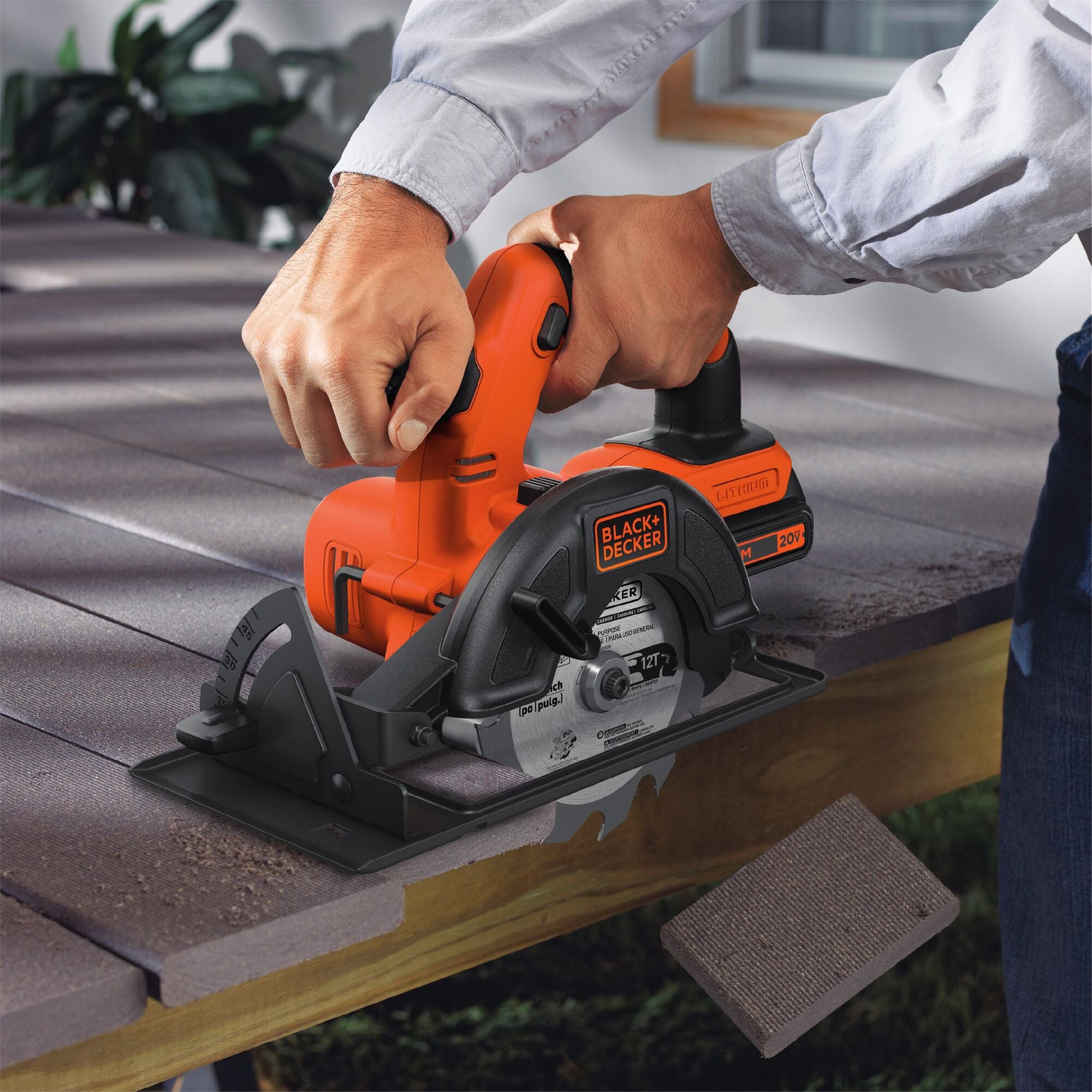 20V MAX POWERCONNECT Cordless Drill Driver Circular Saw Combo Kit BLACK DECKER