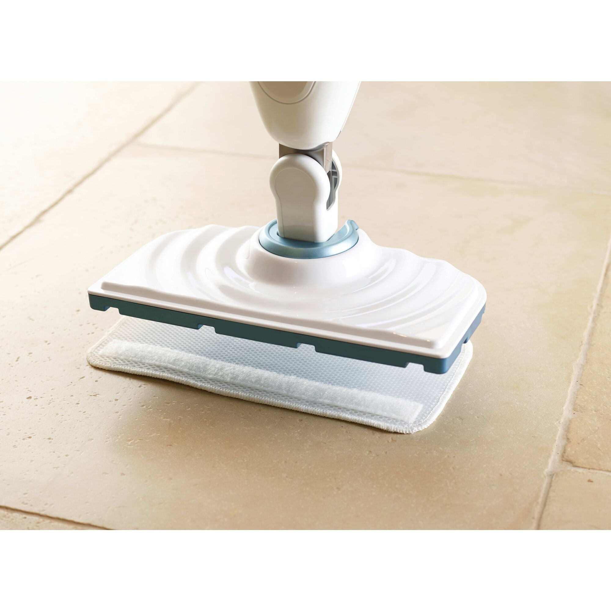 Easy glide micro fiber pad feature of Steam Mop with Lift plus Reach Head.