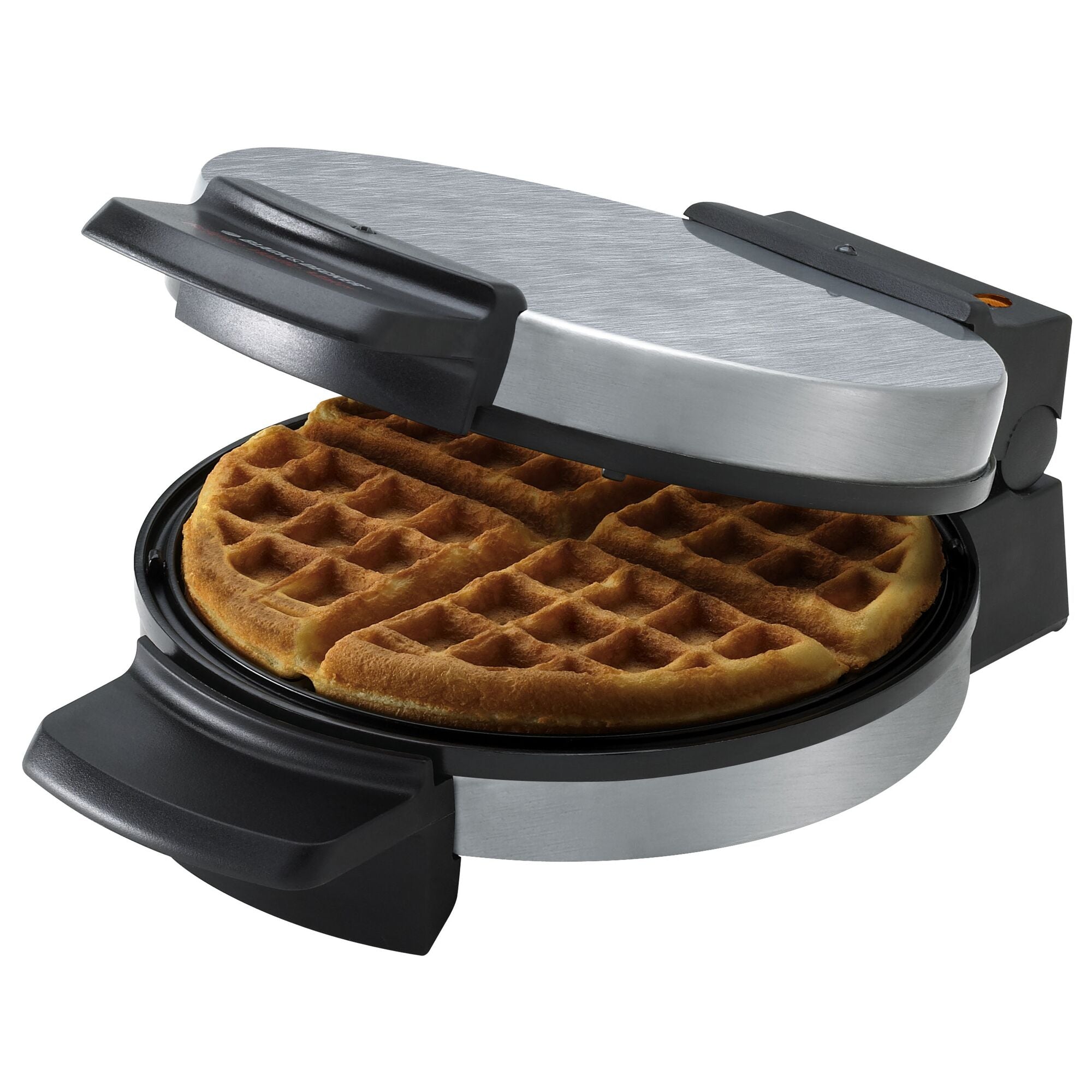 BLACK+DECKER 3-in-1 Black Morning Meal Station Waffle Maker and