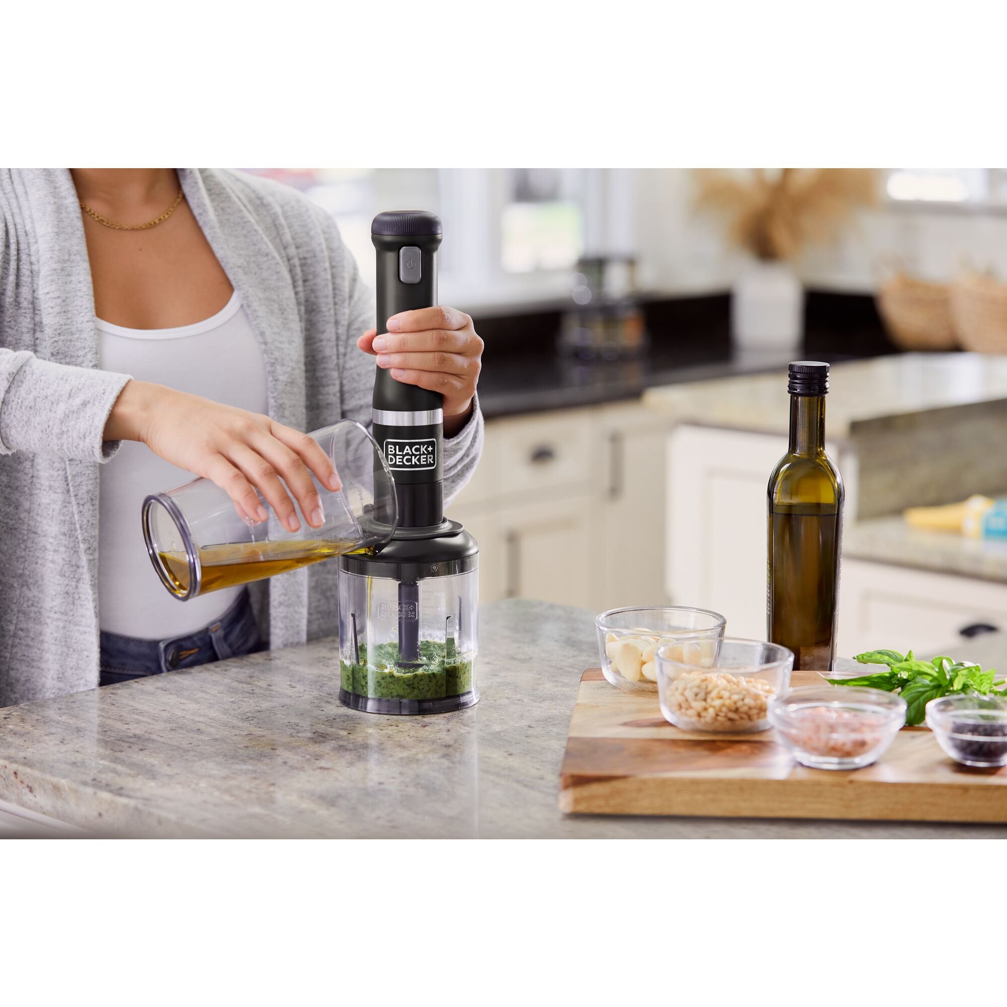 Stop Wasting Time in the Kitchen. Black+Decker Kitchen Wand Has