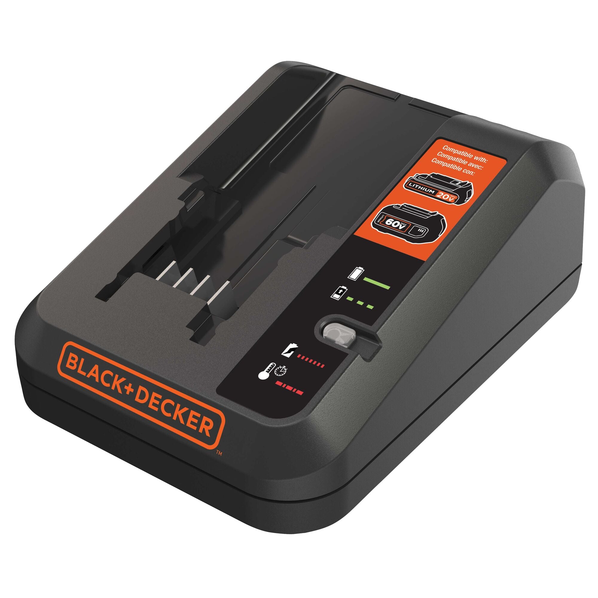 20V MAX 60V MAX Battery Charger BLACK DECKER