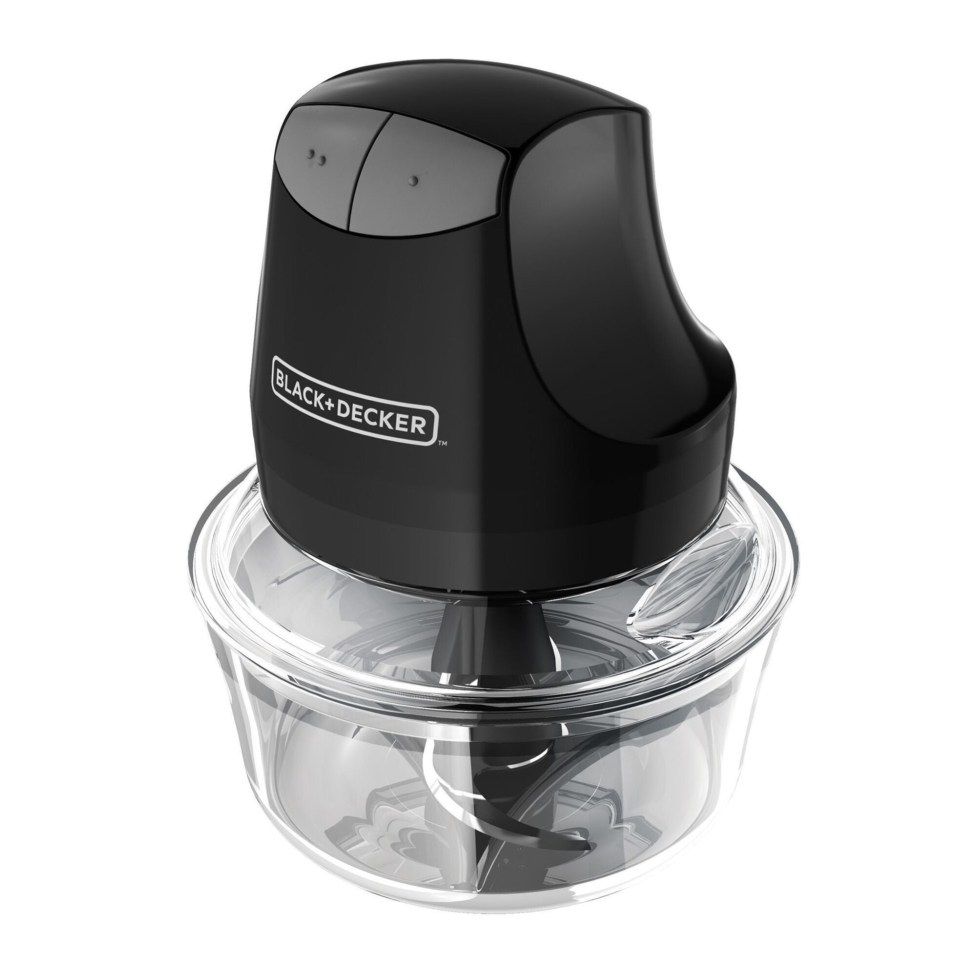 Black+Decker, Improved Assembly, HC300B FreshPrep 3-Cup Electric Food  Chopper, capacity & EasyCut Extra-Tall Can Opener with Knife Sharpener and