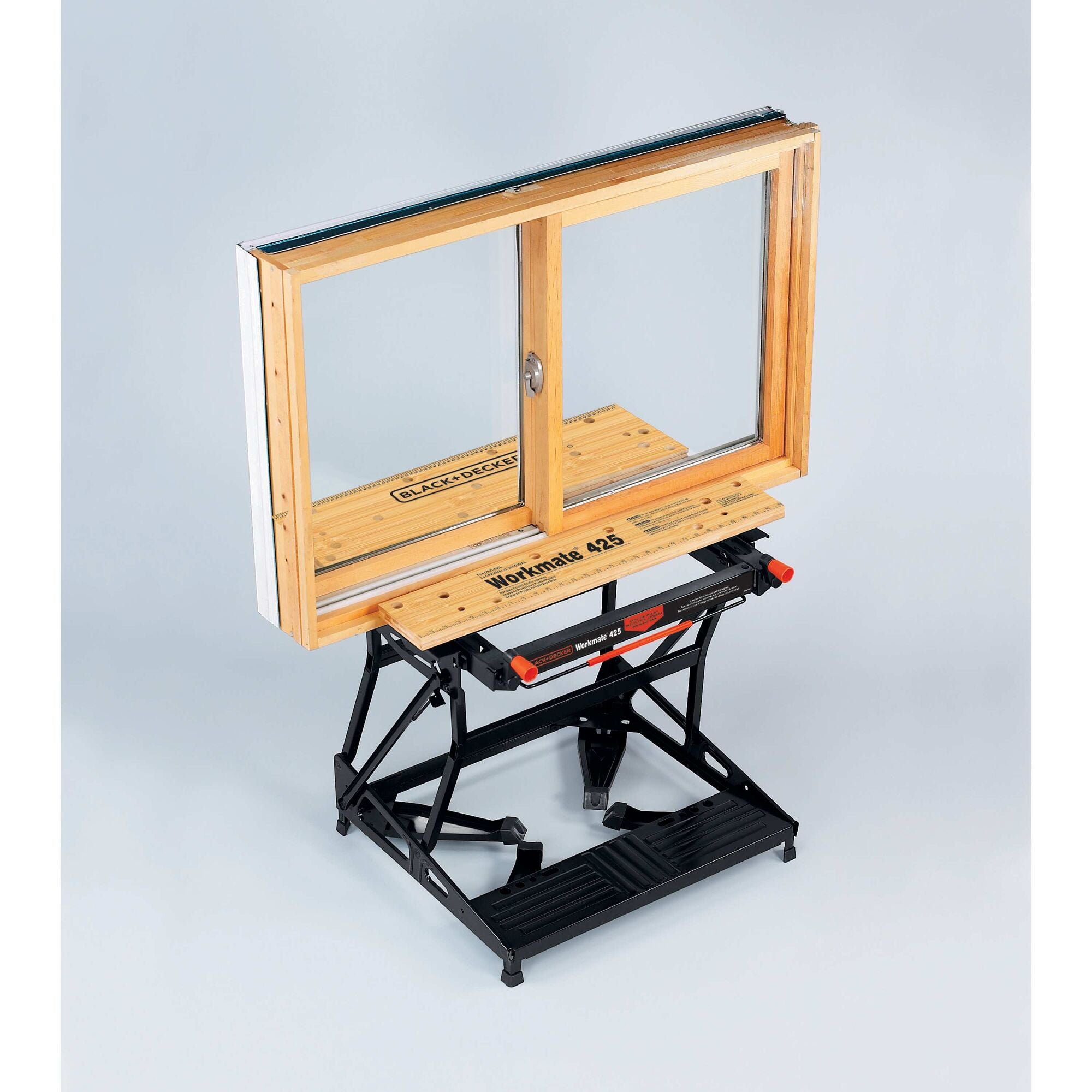Profile of workmate p425 portable project center and vise.