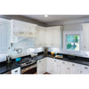 5 Bar L E D under cabinet lighting kit cool white 9 inch installed in kitchen.