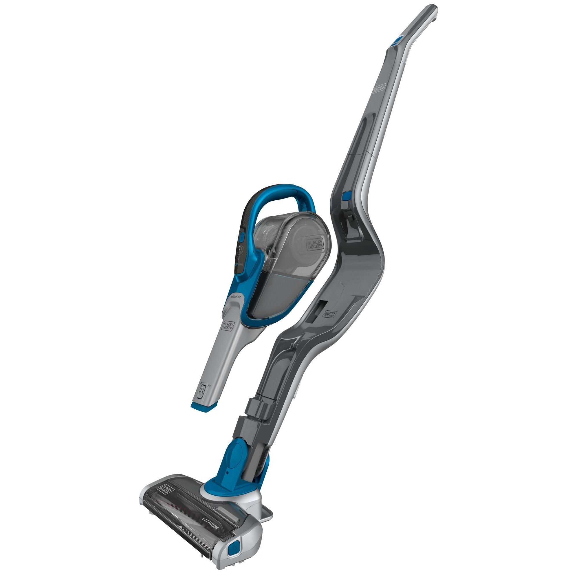 Black+Decker 2-in-1 Cordless Vacuum for Floors and Carpets HFEJ415JWMF22-B3  - ATBIZ