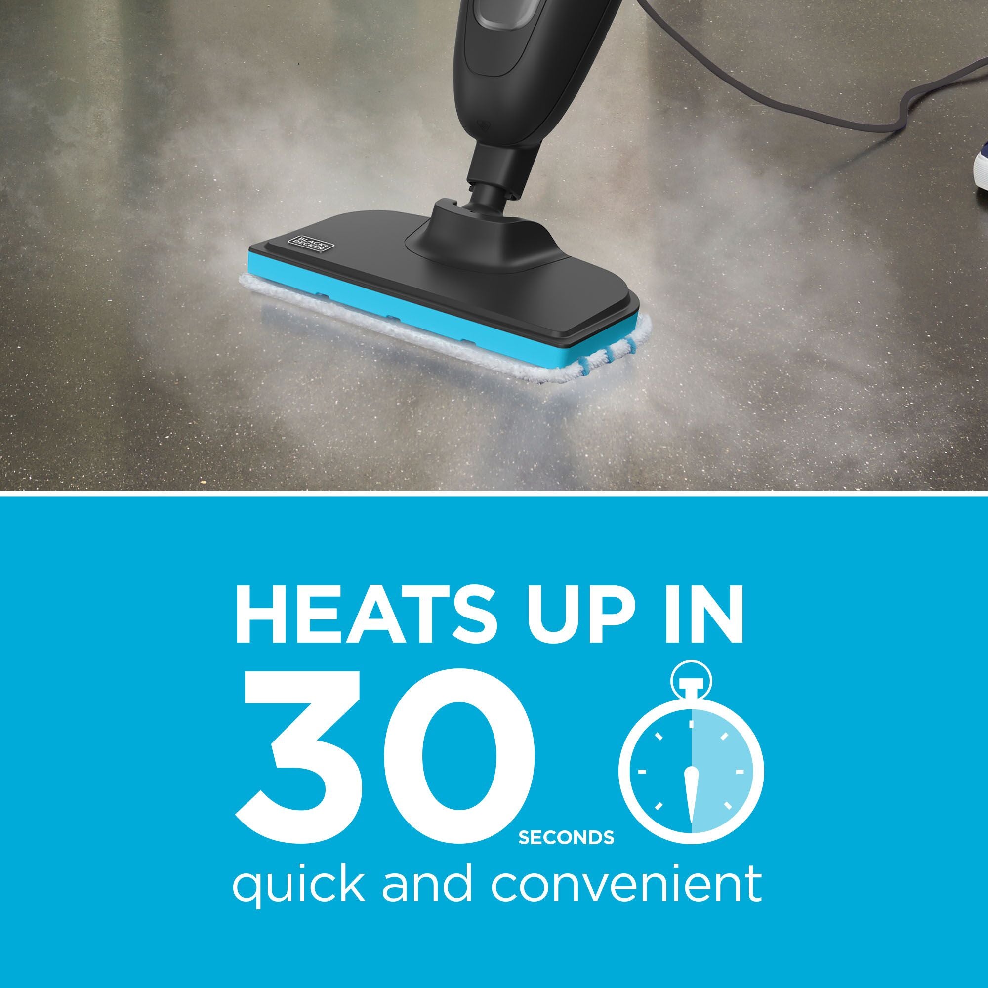 BLACK+DECKER® SteamMop Classic