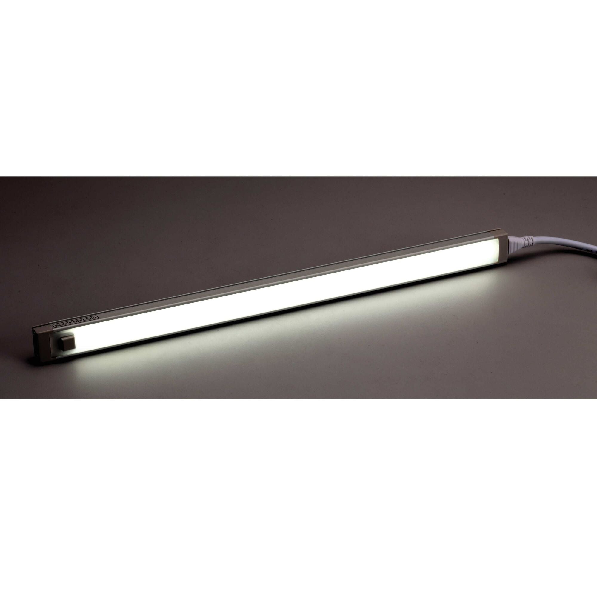 1 bar LED Under Cabinet Lighting kit cool white 18 inch in use.