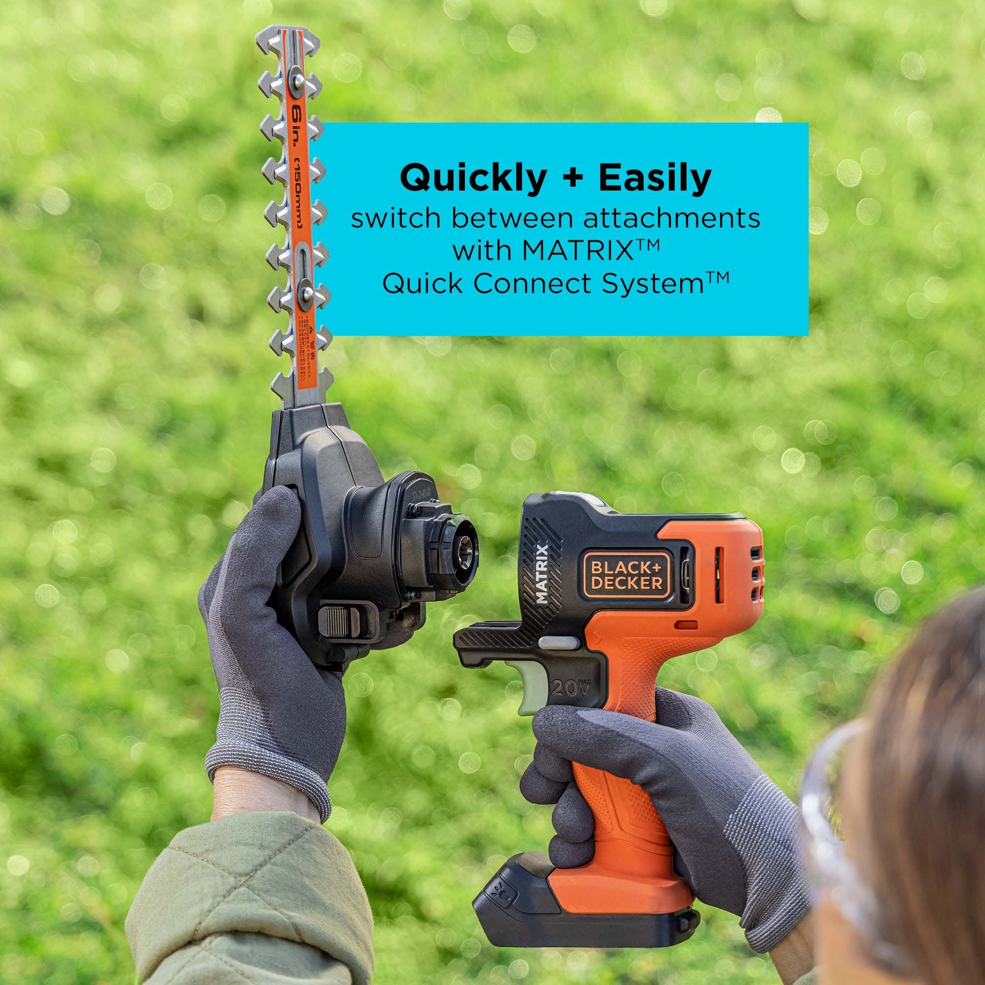 Black + Decker Matrix Quick Connect System 