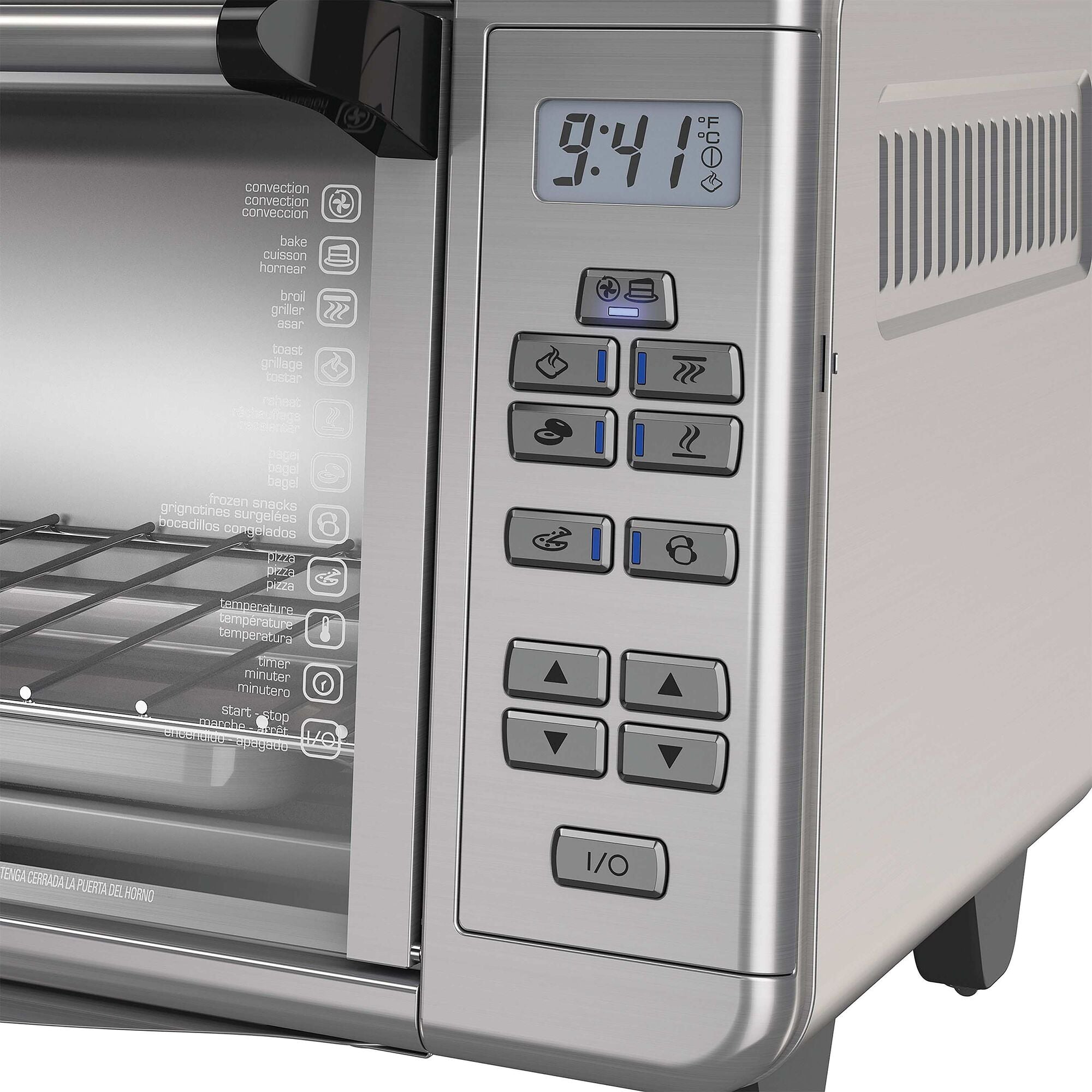 8 Slice Digital Extra Wide Convection Oven.