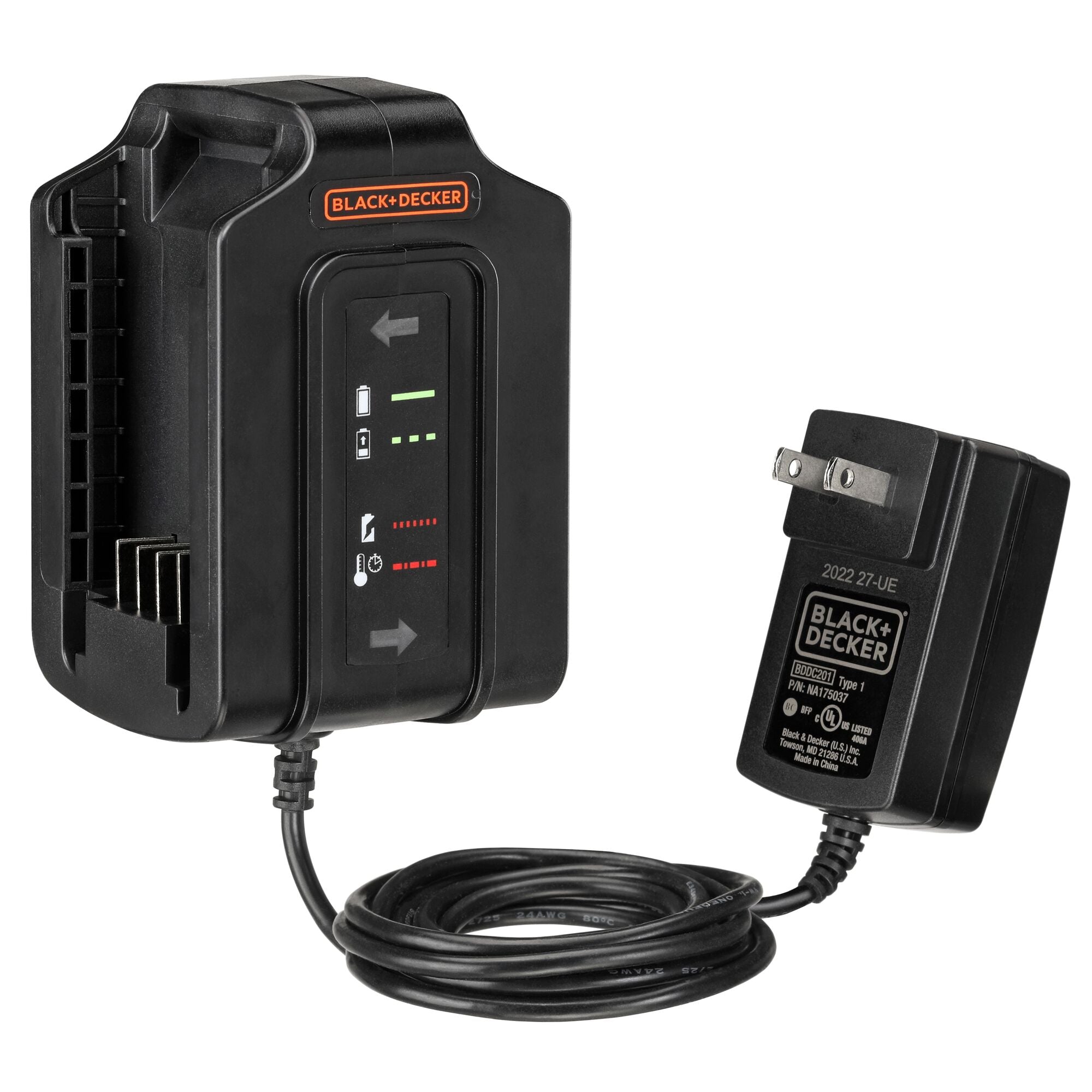 20V Lithium Battery Charger For Black & Decker US Battery 