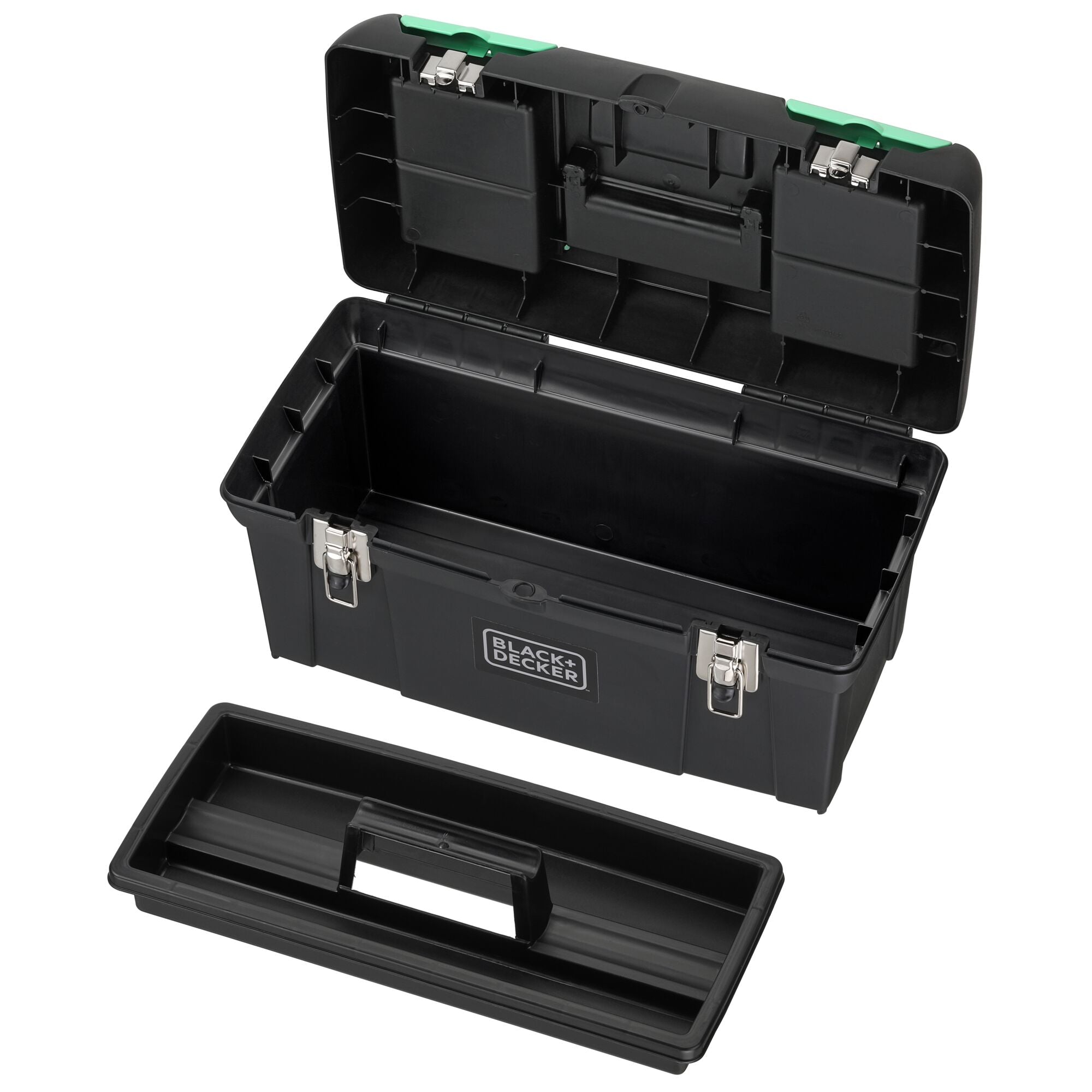 Black+decker Reviva Toolbox Bundle, Tool Storage Organizer, 19 inch and 12 inch (revst19129ff)