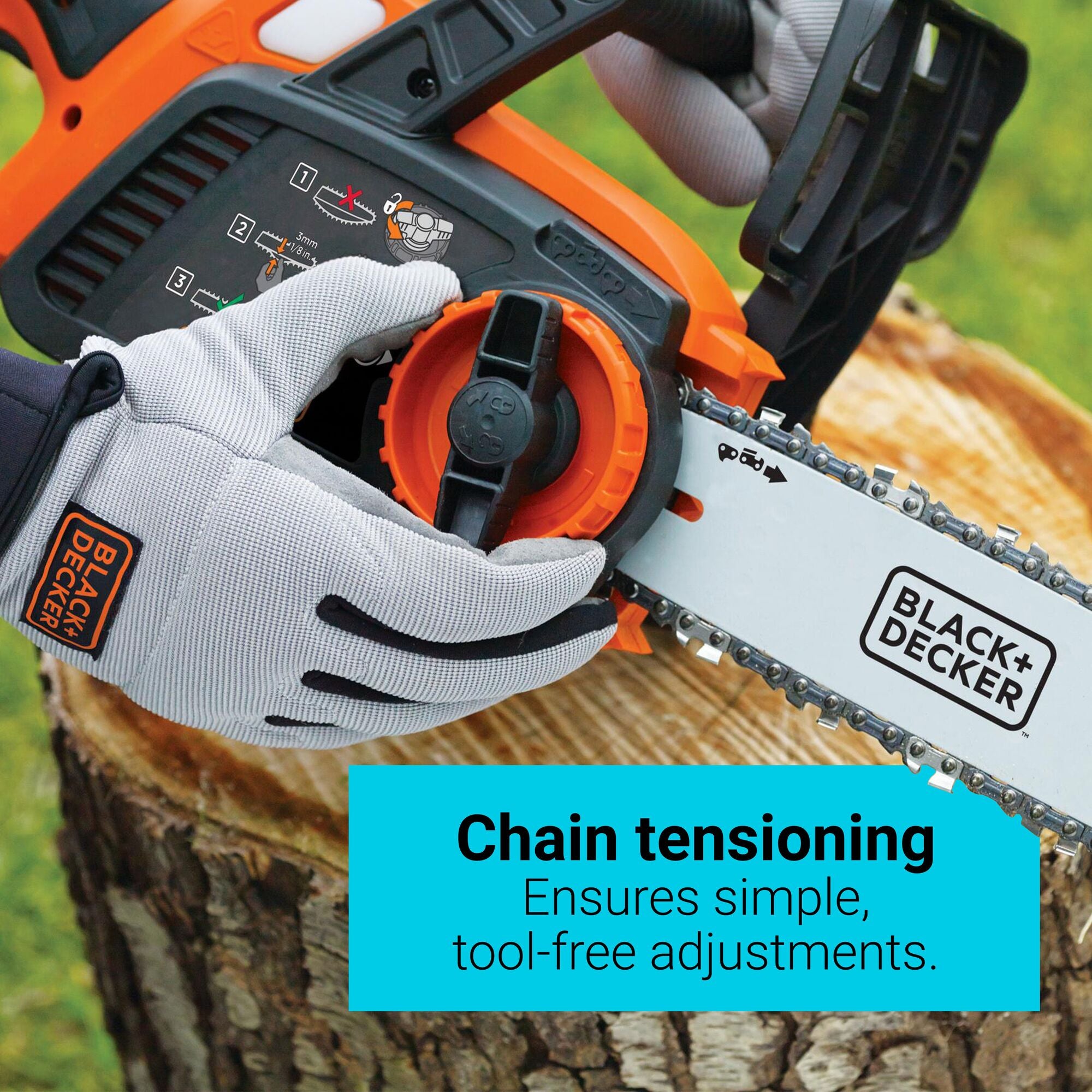 Get the MOST out of your 40v Black and Decker chainsaw! 