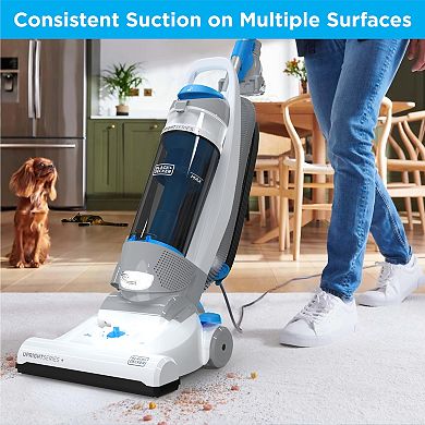 Uprightseries Multi-Surface Upright Vacuum With Hepa Filtration And Pet  Brush