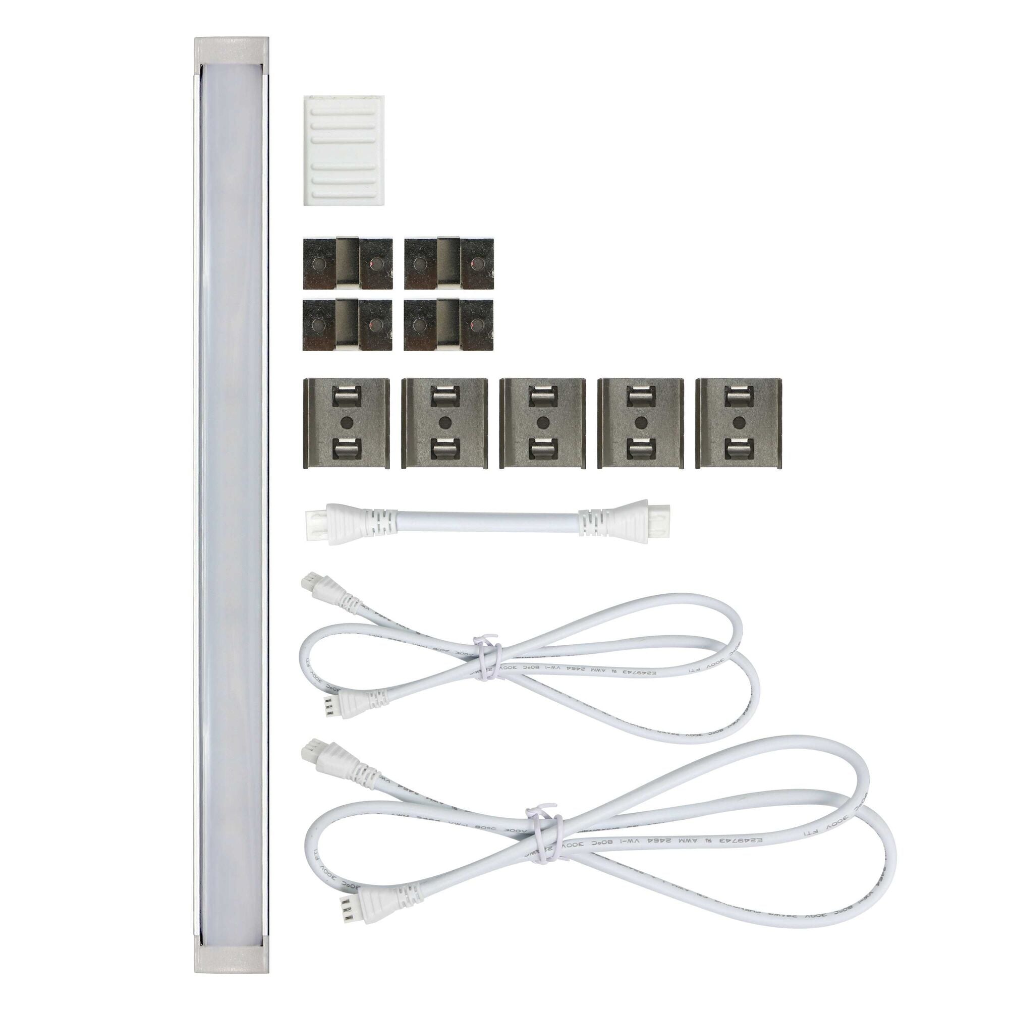 Black & Decker 1-Bar Under-Cabinet LED Lighting, 12 Add-On Bar, Natural Daylight