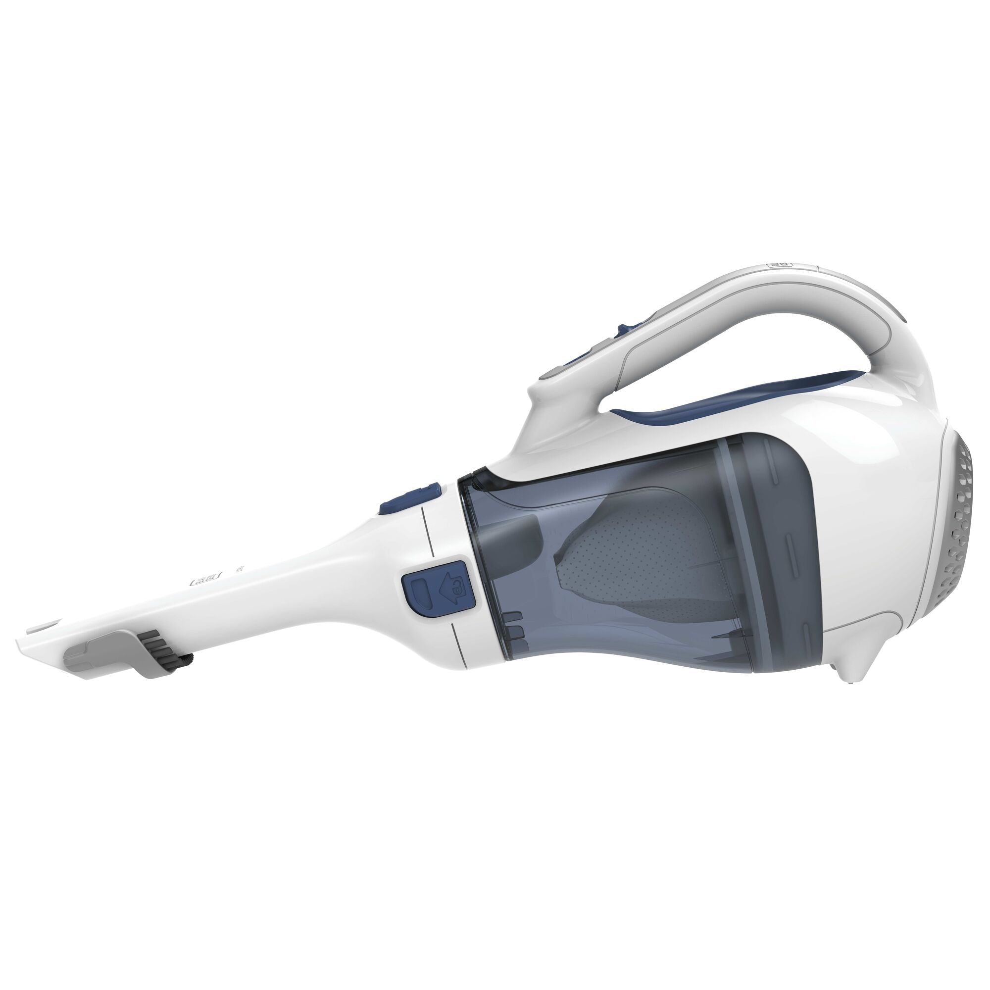 Black & Decker 16V MAX* Bagless Cordless Hand Vac White/Blue CHV1410L -  Best Buy