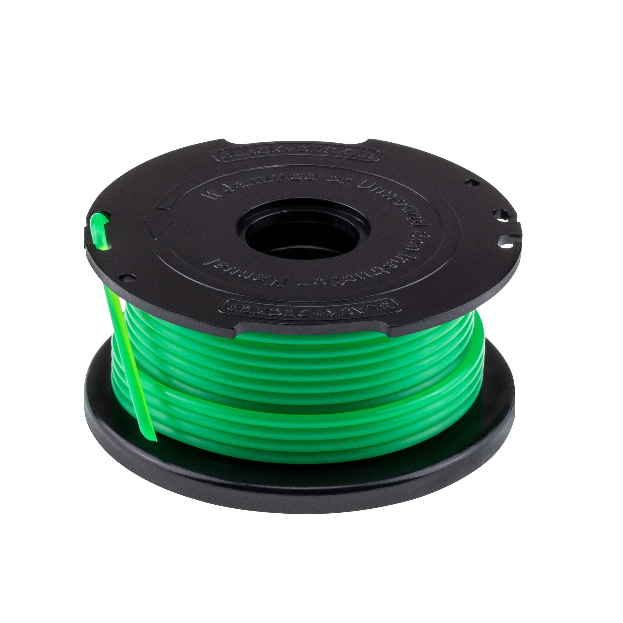 side profile of trimmer line spool