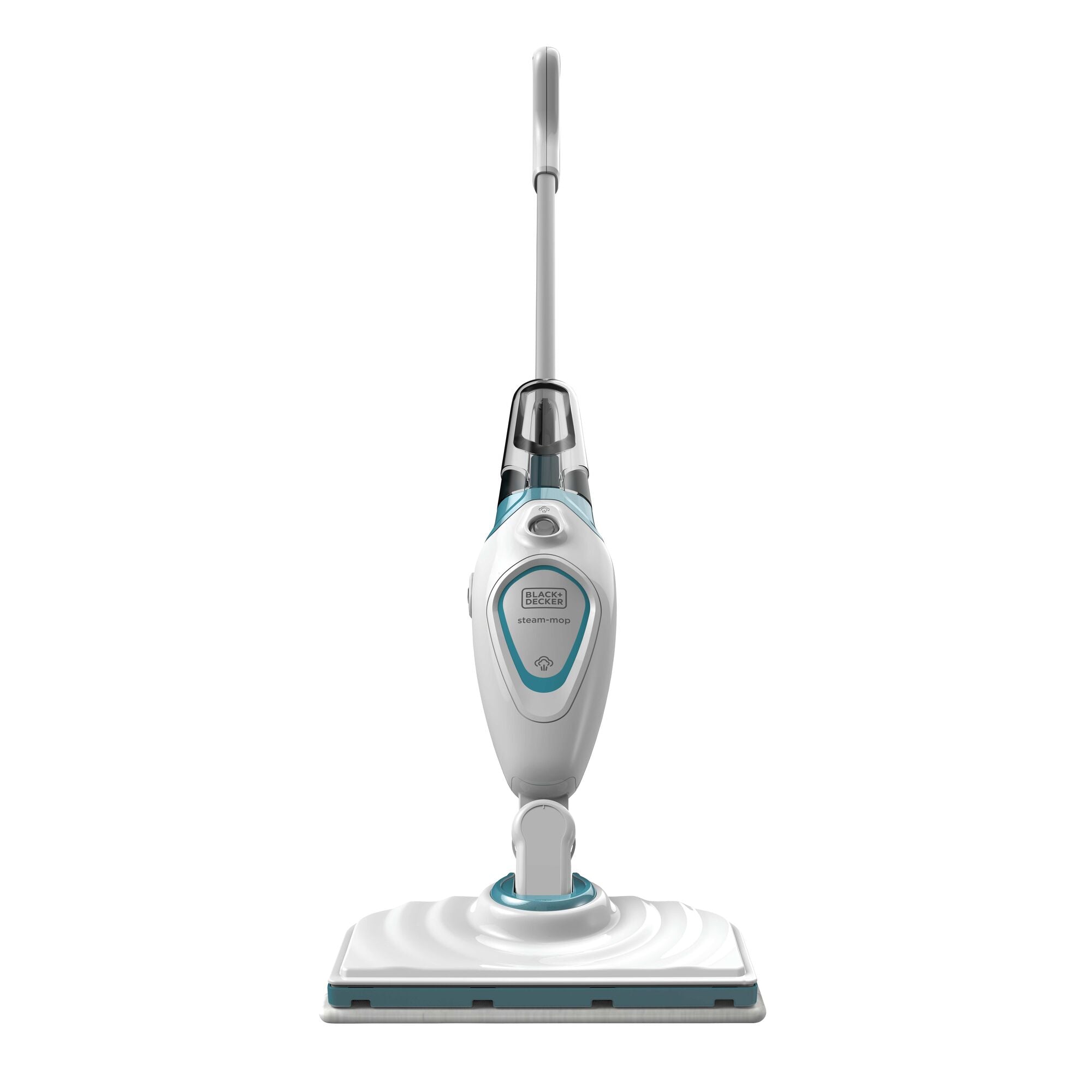 Profile of black and decker steam mop with lift reach head.