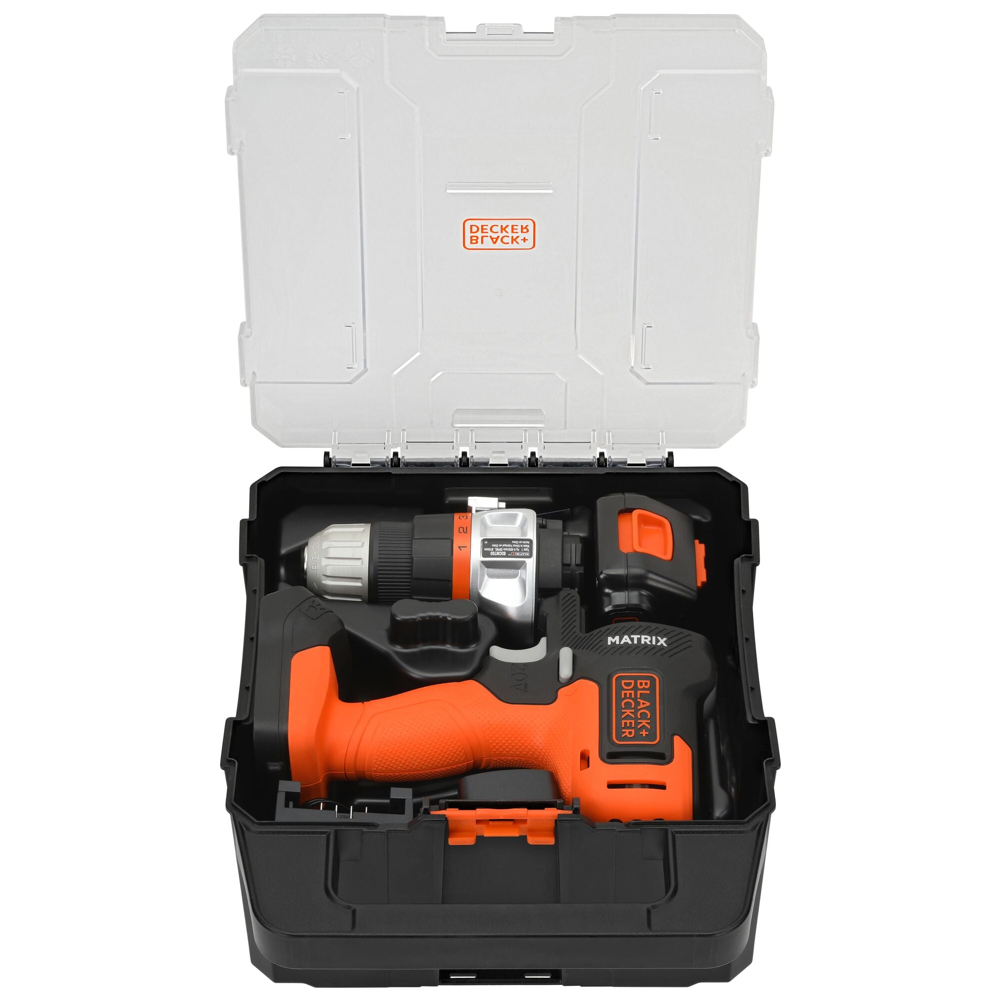 Black+decker Matrix 20V MAX* Cordless 4-Tool Combo Kit with Storage