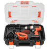 drill and accessories storage kit