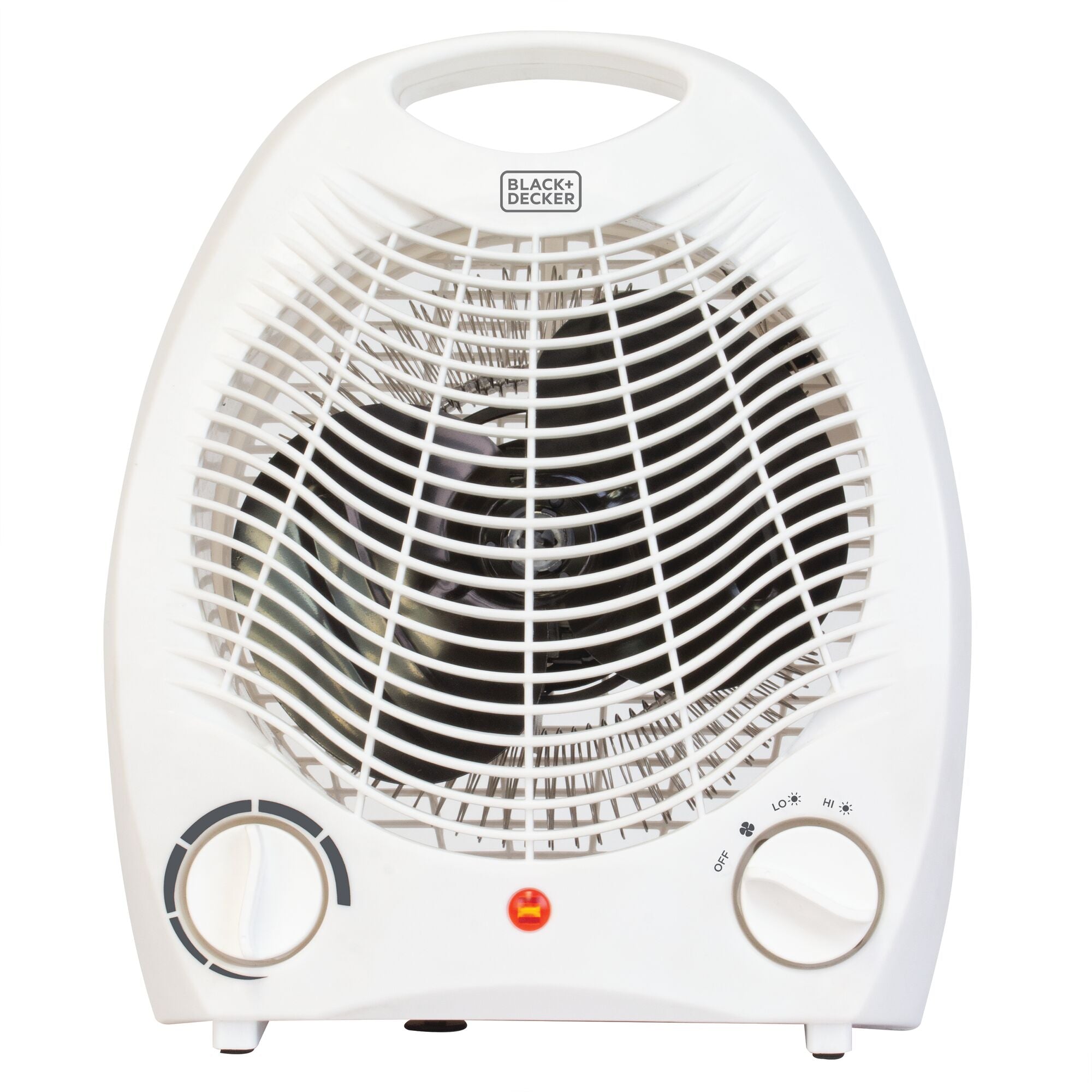 Black+decker Electronic Heater/Fan Black