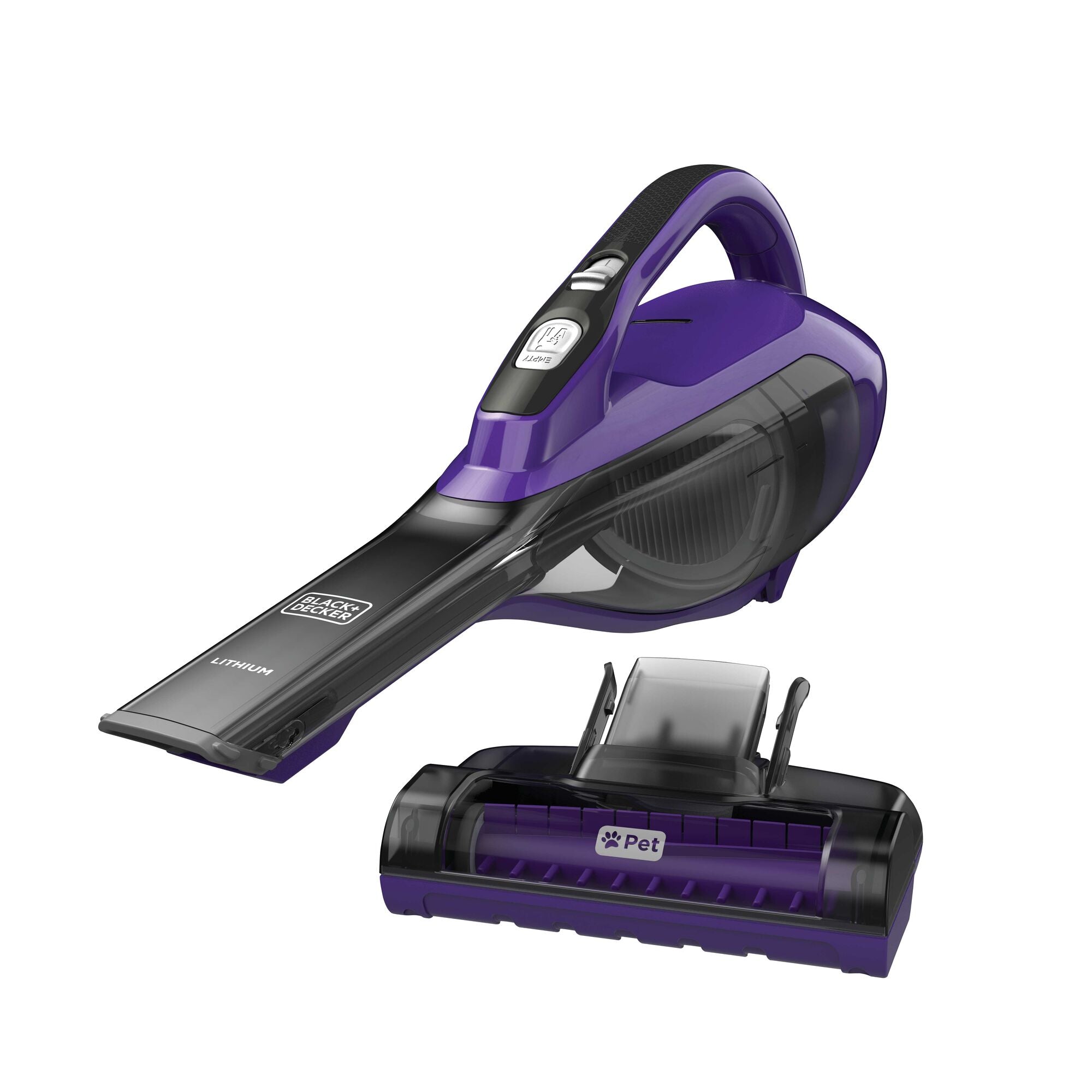 Black+decker 20V Max Dustbuster AdvancedClean+ Handheld Pet Vacuum, Hhvk515bpf07