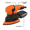 An overview of the BLACK+DECKER MOUSE™ 1.2-Amp Electric Detail Sander.