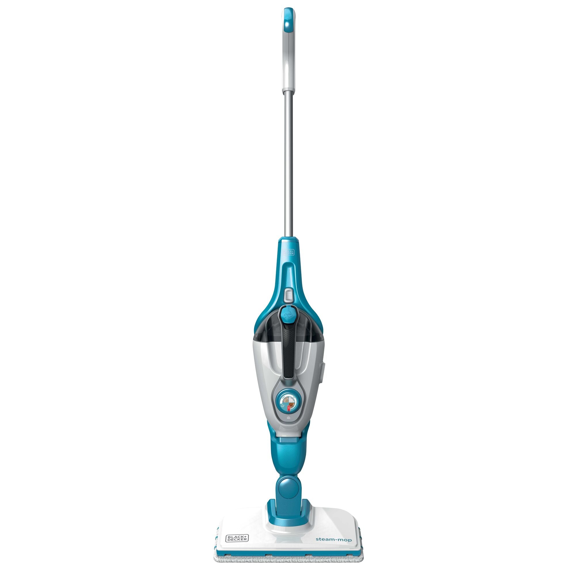 5 in 1 steammop and portable steamer being used by a person to clean floor.