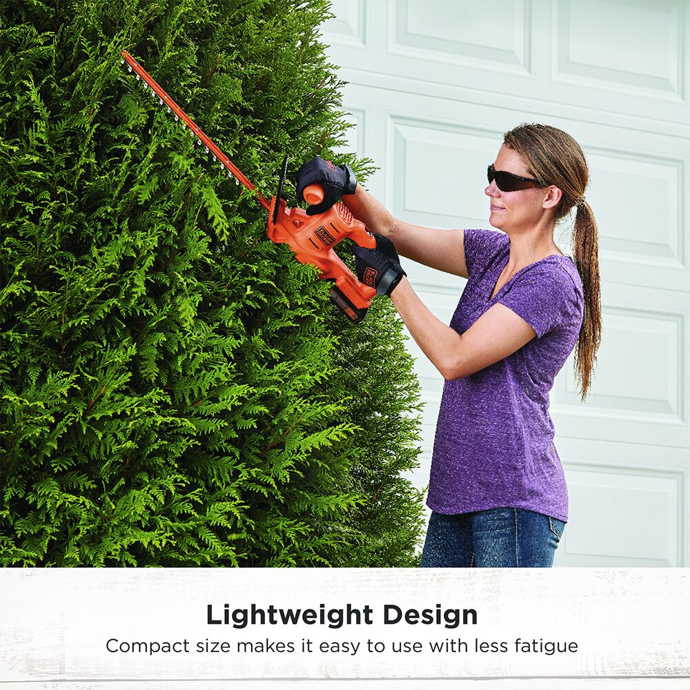 Beyond by Black+decker 20V Max Hedge Trimmer Kit 18-inch LHT218D1AEV