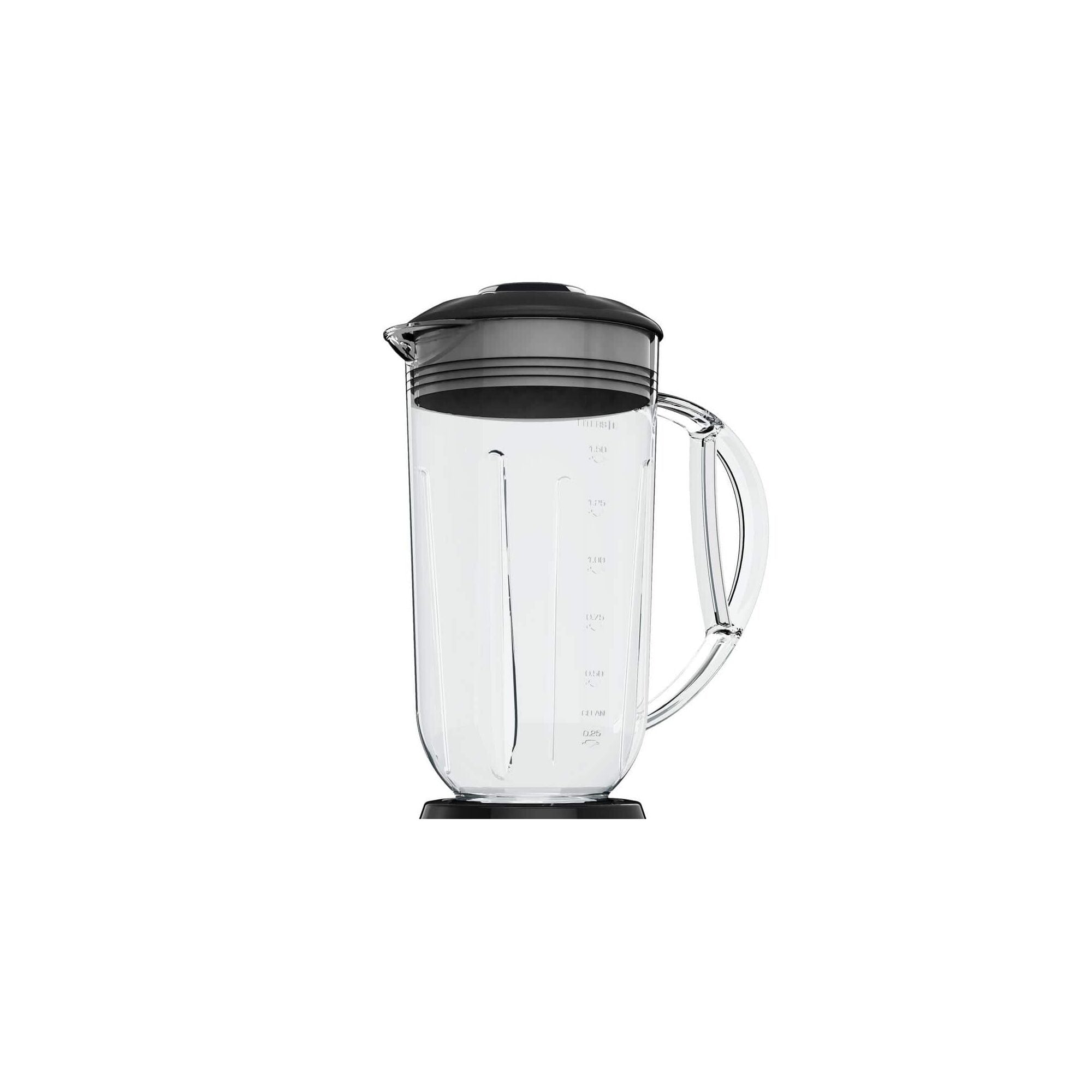 Black&Decker 10 Speed Blender with Plastic Jar, Black